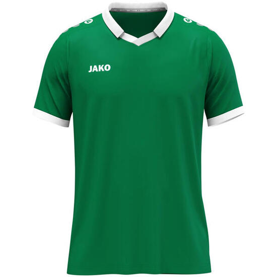 Jako Glory Maillot Manches Courtes Hommes - Vert Foncé / Blanc