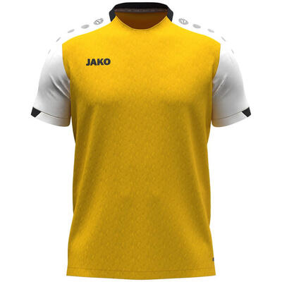 Jako dynamic t-shirt heren - geel / wit / zwart