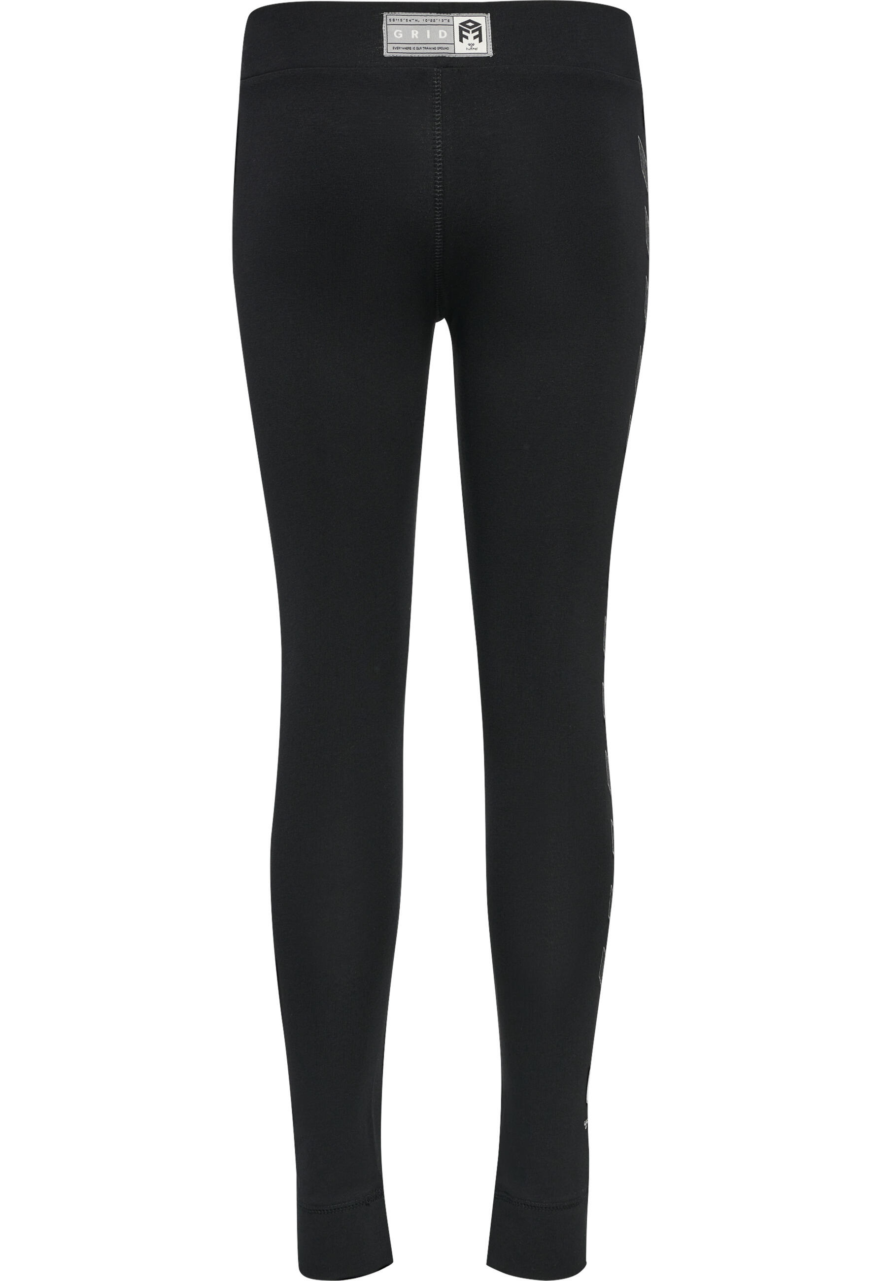 Leggings in cotone per bambini Hummel Move Grid 2/7