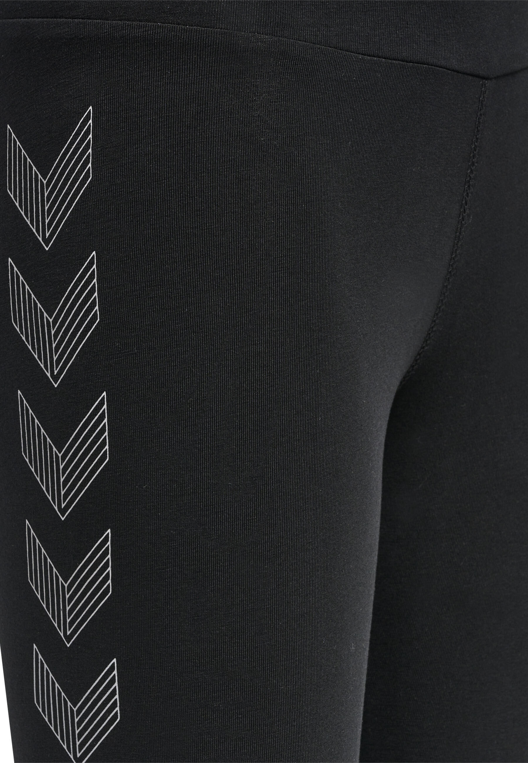 Leggings in cotone per bambini Hummel Move Grid 3/7