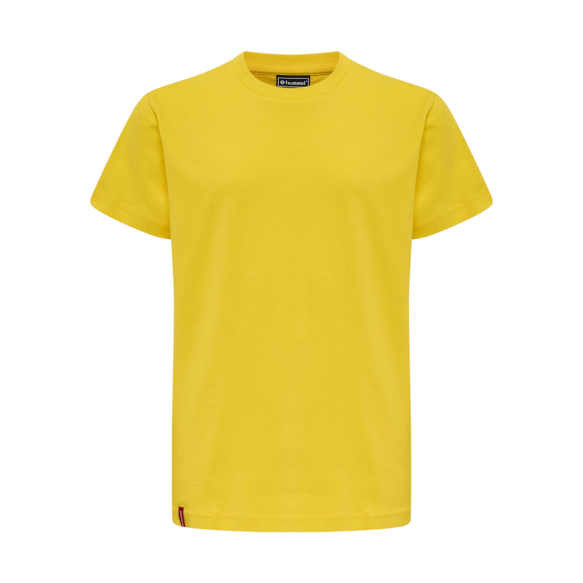 Hummel - Enfiler T-shirt Hmlred Enfant Hummel - T-shirt Manches Courtes - Jaune - 14 À 16 Ans - Decathlon