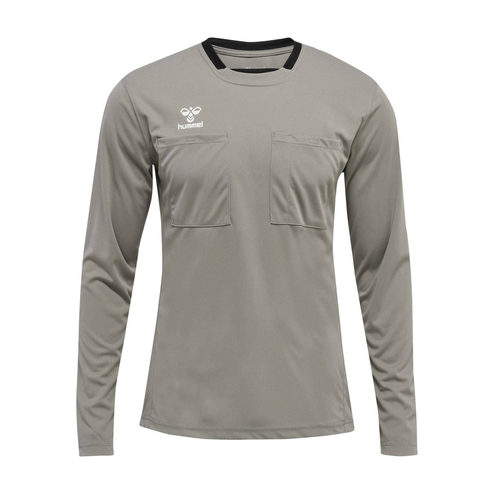 Hummel - Enfiler T-shirt Hmlreferee Adulte Hummel - T-shirt Manches Longues - Gris - 40 M - Decathlon