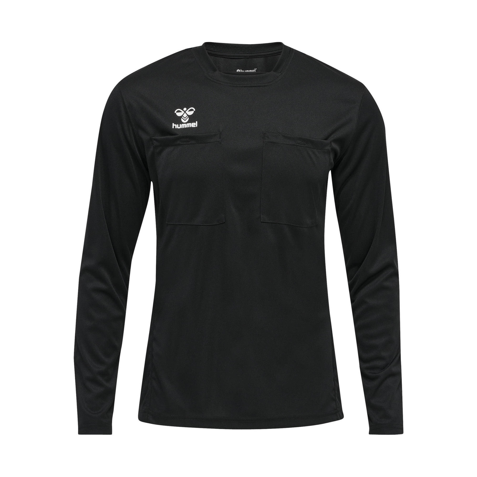 Hummel - Enfiler T-shirt Hmlreferee Adulte Hummel - T-shirt Manches Longues - Noir - 48 Xl - Decathlon