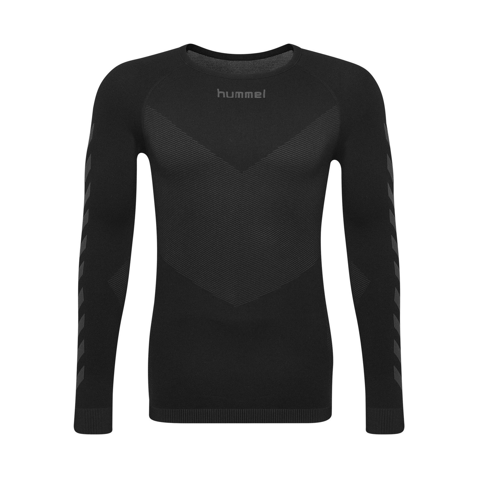 Hummel - Enfiler T-shirt Hummel First Homme Hummel - T-shirt Manches Longues - Noir - 50 Xl/2xl - Decathlon