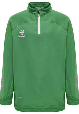 Zip Sudadera Hmllead Fútbol Los Niños Unisex Diseño Ligero De Secado Rápido