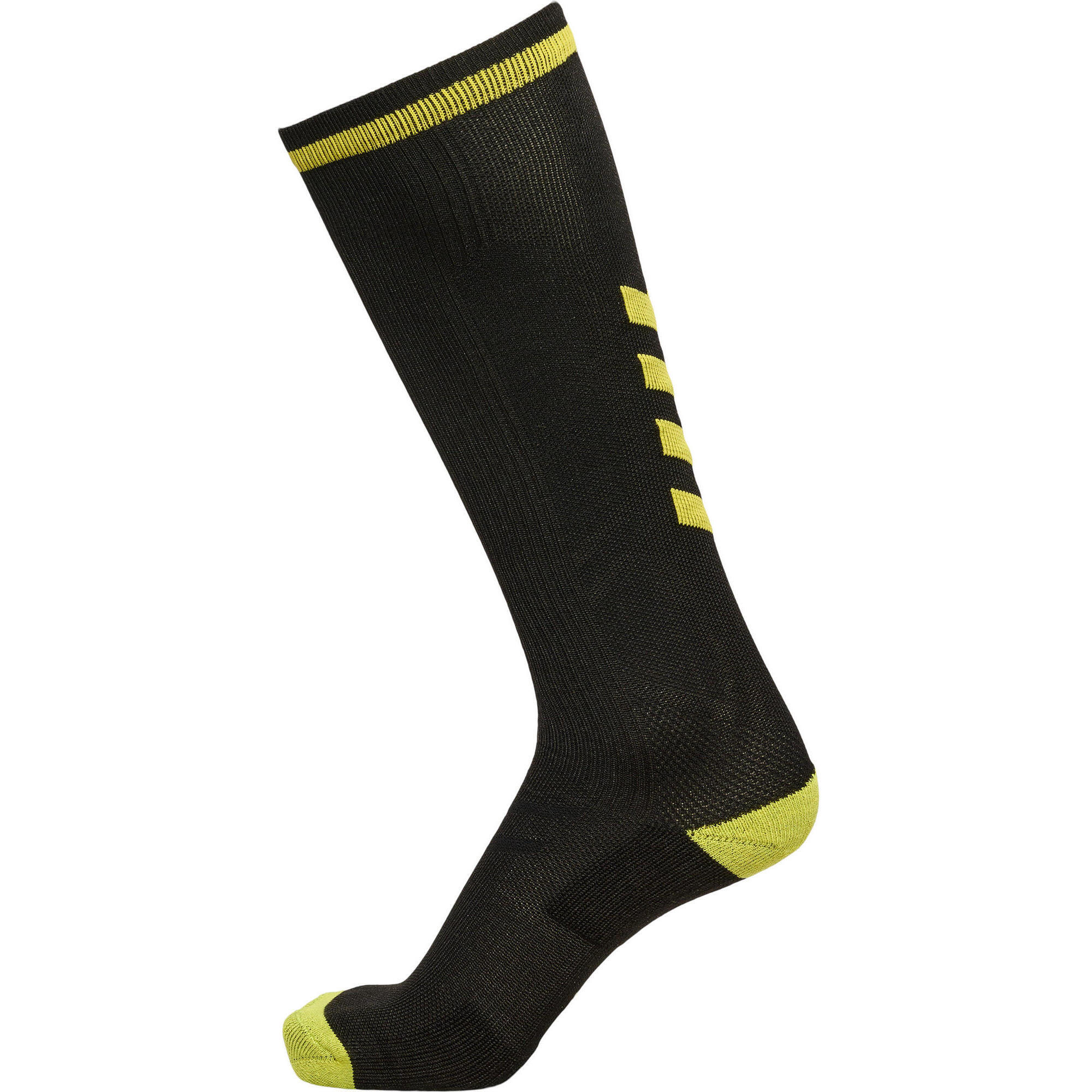 Hummel - Enfiler Long Chaussettes Elite Indoor Multisport Adulte Hummel - Chaussettes - Jaune|noir - Enfant - Decathlon
