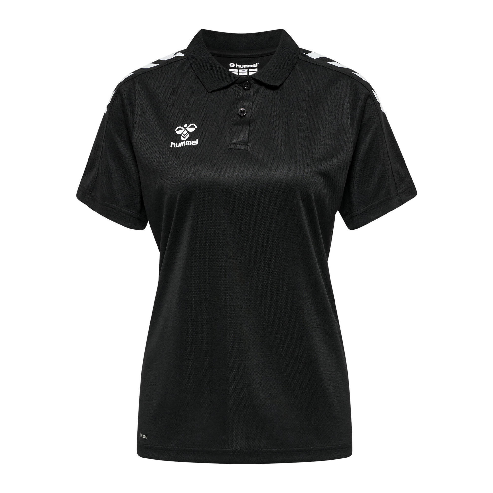 Hummel - Enfiler Polo Hmlcore Femme Hummel - Polo Manches Courtes - Noir - 40 M - Decathlon