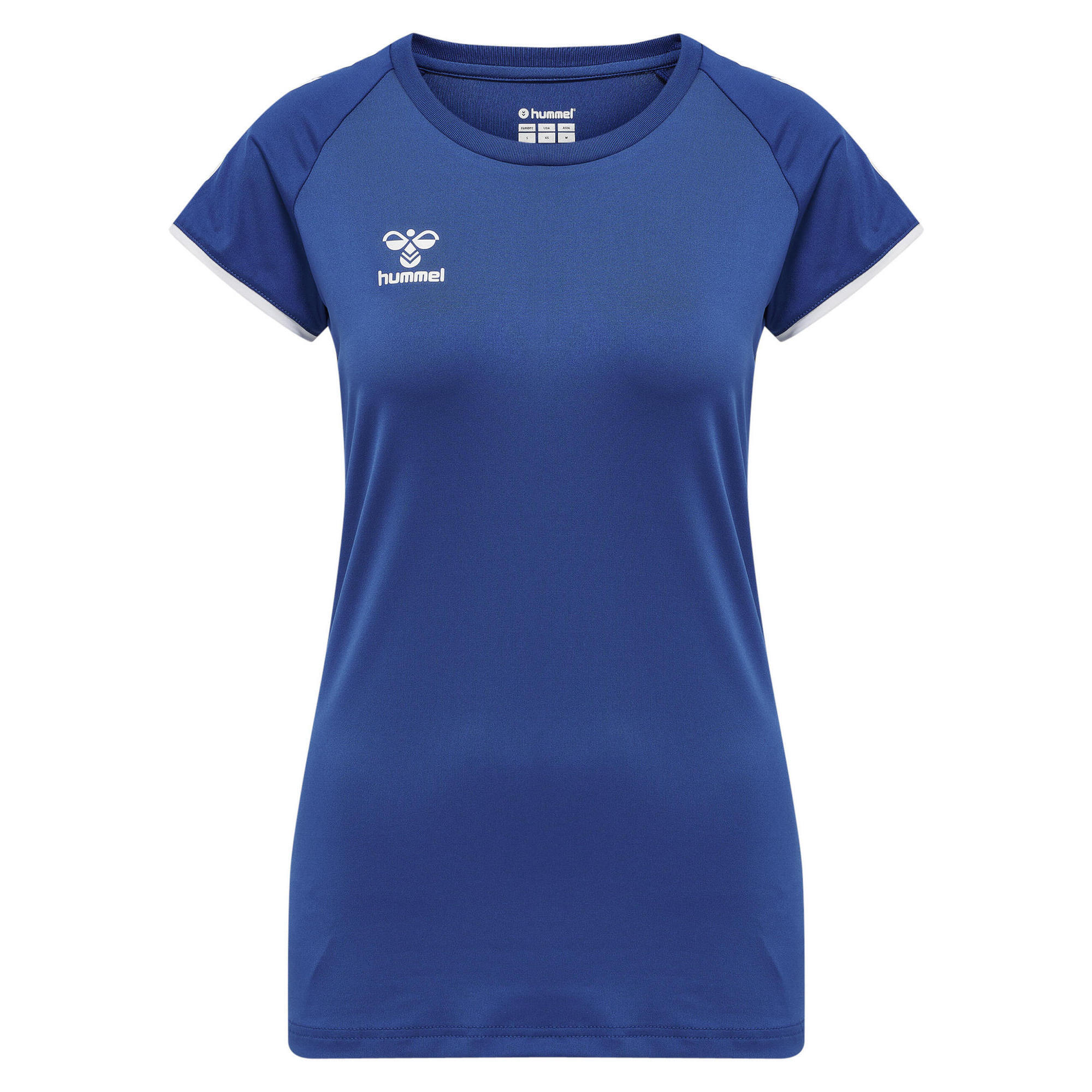 Hummel - Enfiler T-shirt Hmlcore Femme Hummel - T-shirt Manches Courtes - Bleu - 42 M/l - Decathlon