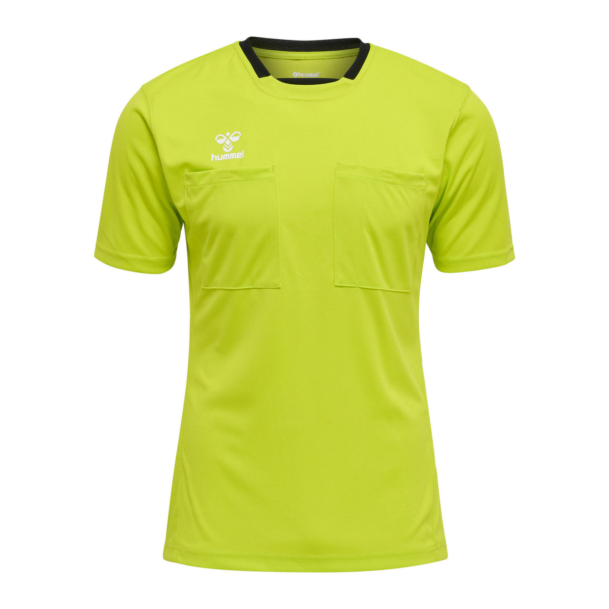 Hummel - Enfiler T-shirt Hmlreferee Adulte Hummel - T-shirt Manches Courtes - Jaune|vert - 52 2xl - Decathlon