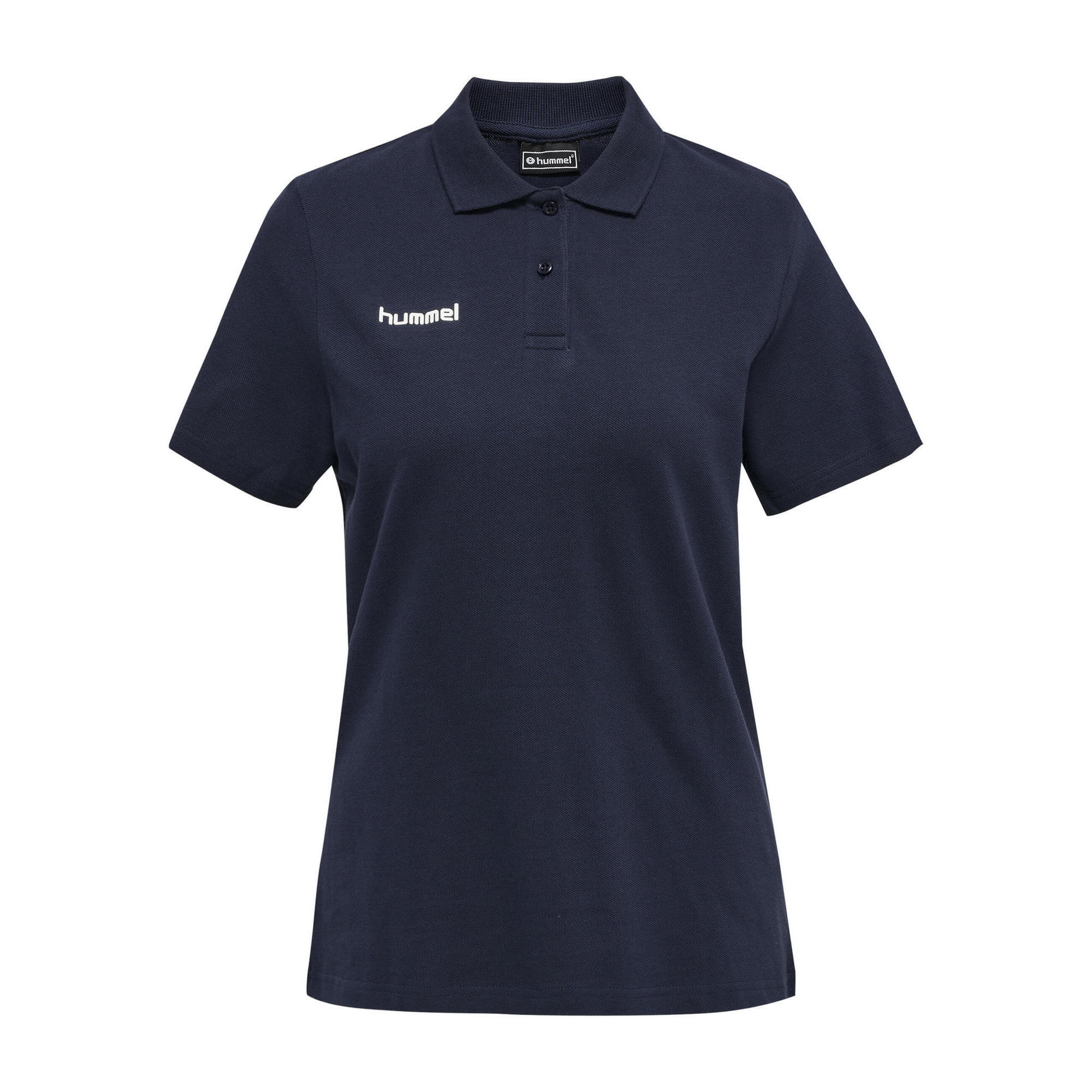 Hummel - Enfiler Polo Hmlgo Femme Hummel - Polo Manches Courtes - Bleu - S - Decathlon