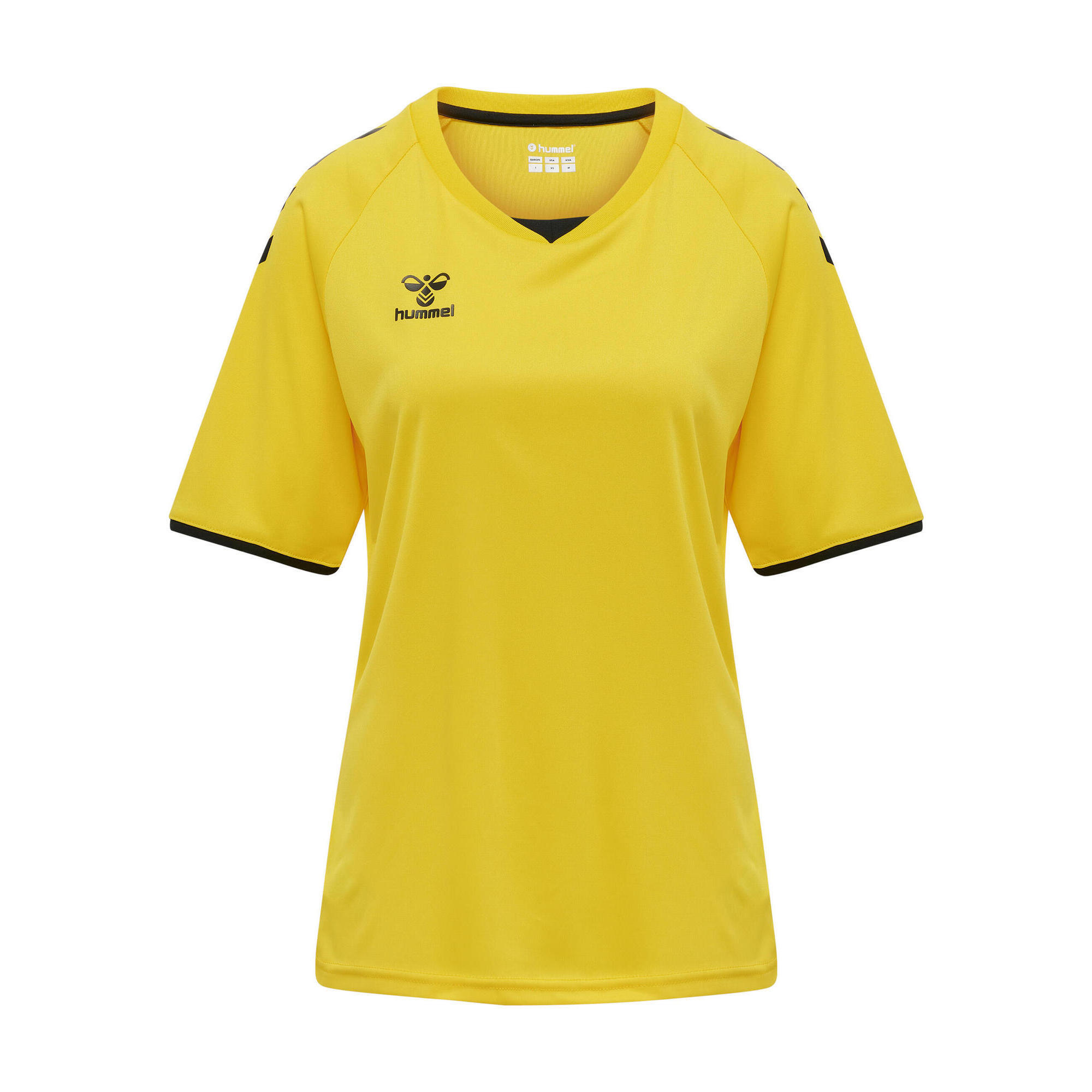 Hummel - Enfiler T-shirt Hmlcore Femme Hummel - T-shirt Manches Courtes - Jaune - S - Decathlon