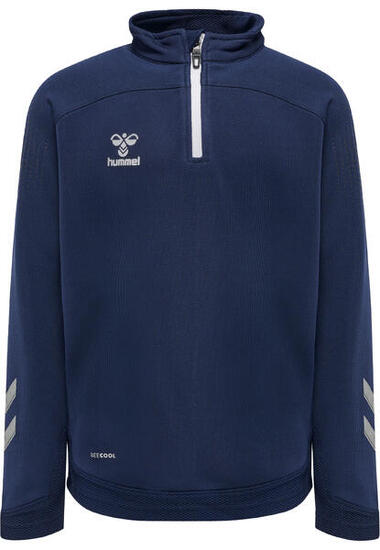 Demie-Fermeture Éclair Zip Sweat-Shirt Hmllead Enfant