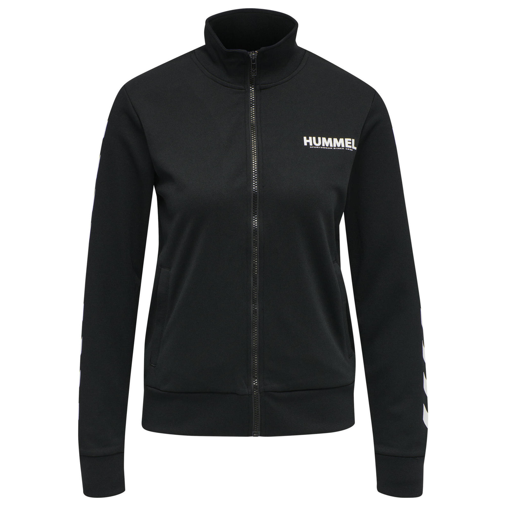 Hummel - Fermeture Éclair Zip Combinaison Hmllegacy Femme Hummel - Sweat-shirt - Noir - S - Decathlon