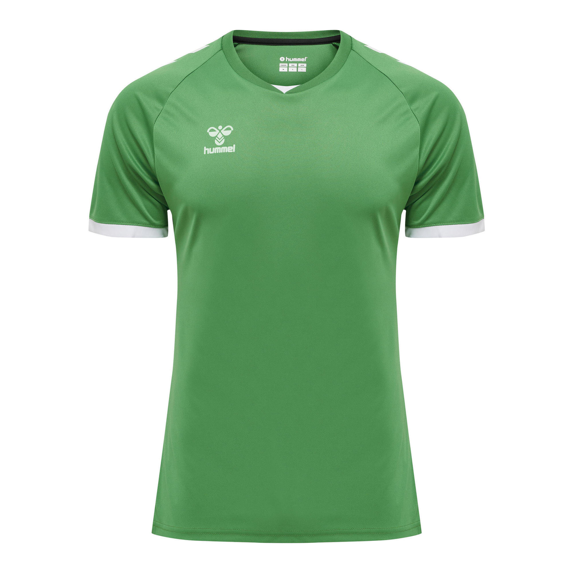 Hummel - Enfiler T-shirt Hmlcore Adulte Hummel - T-shirt Manches Courtes - Blanc|vert - 52 2xl - Decathlon