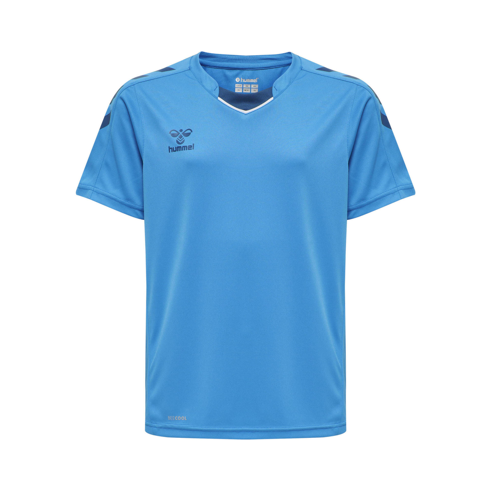 Hummel - Enfiler T-shirt Hmlcore Enfant Hummel - T-shirt Manches Courtes - Bleu - 10 À 12 Ans - Decathlon