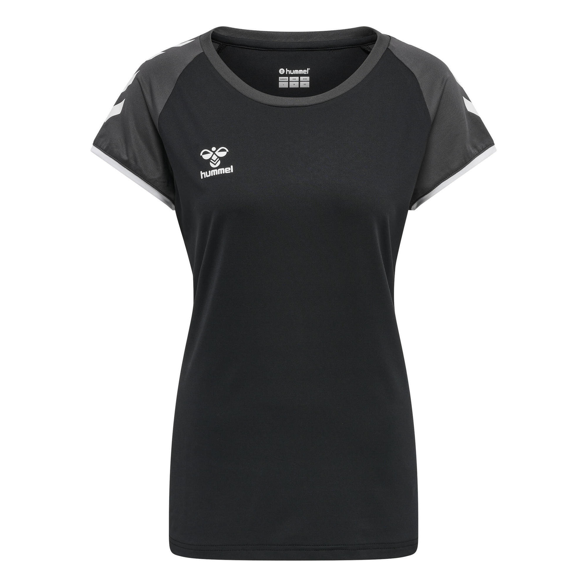 Hummel - Enfiler T-shirt Hmlcore Femme Hummel - T-shirt Manches Courtes - Noir - 36 Xs - Decathlon