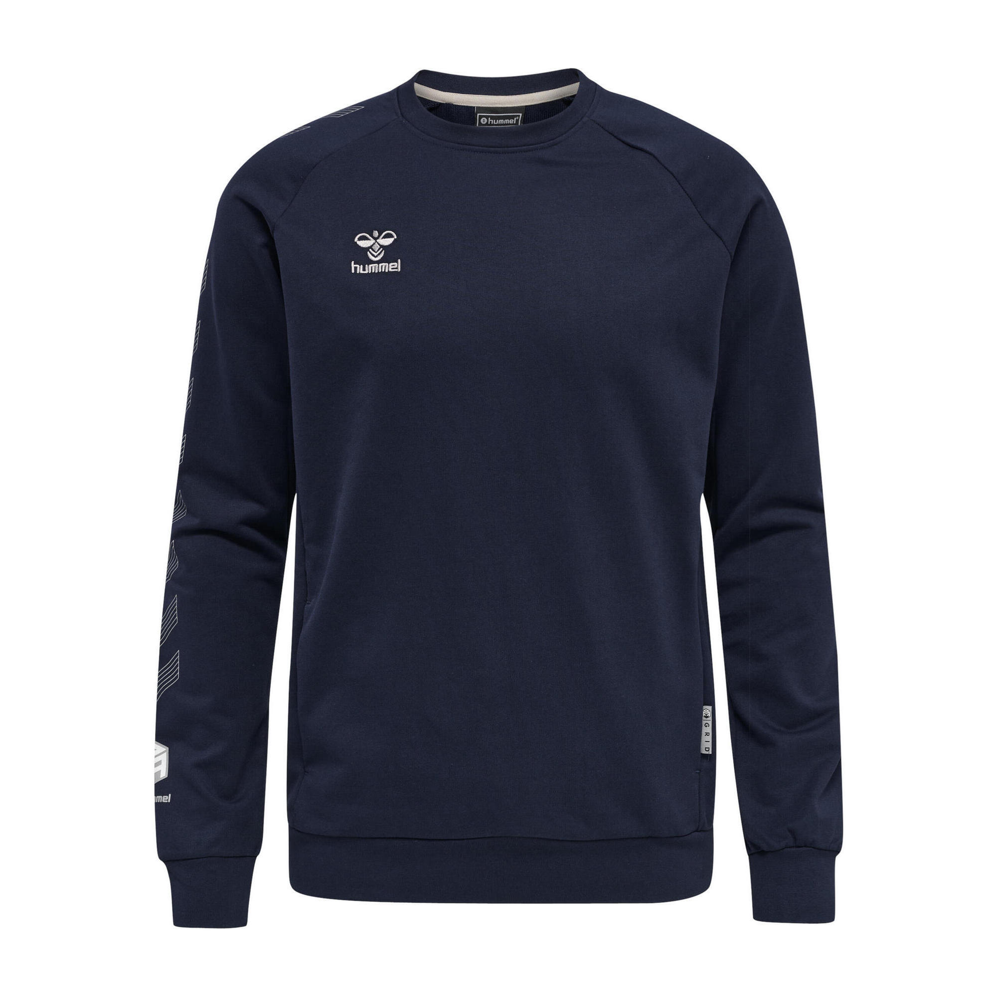 Hummel - Enfiler Sweat-shirt Hmlmove Homme Hummel - Sweat-shirt - Bleu - S - Decathlon