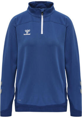 Halve rits sweatshirt hmllead dames