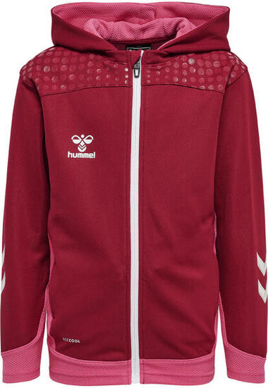 HUMMEL hmlLEAD ZIP POLY HOODIE KIDS