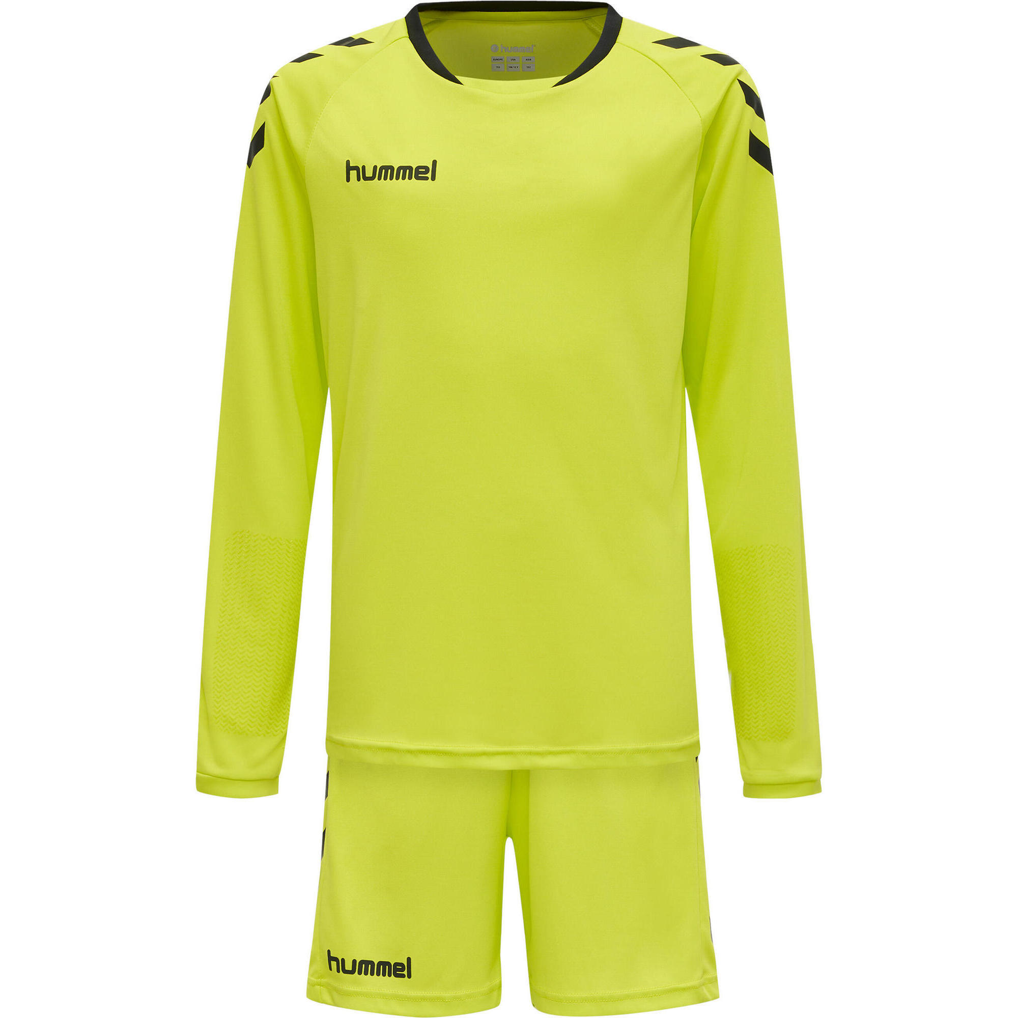 Hummel - Enfiler Robe Core Kids Football Enfant Hummel - Maillot De Gardien - Jaune|vert -  4 À 6 Ans - Decathlon