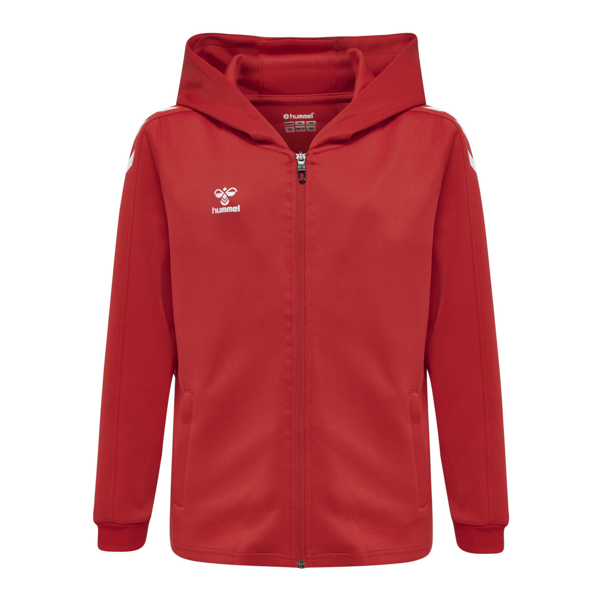 Hummel - Fermeture Éclair Zip Combinaison Hmlcore Enfant Hummel - Sweat-shirt - Rose|rouge - 10 À 12 Ans - Decathlon