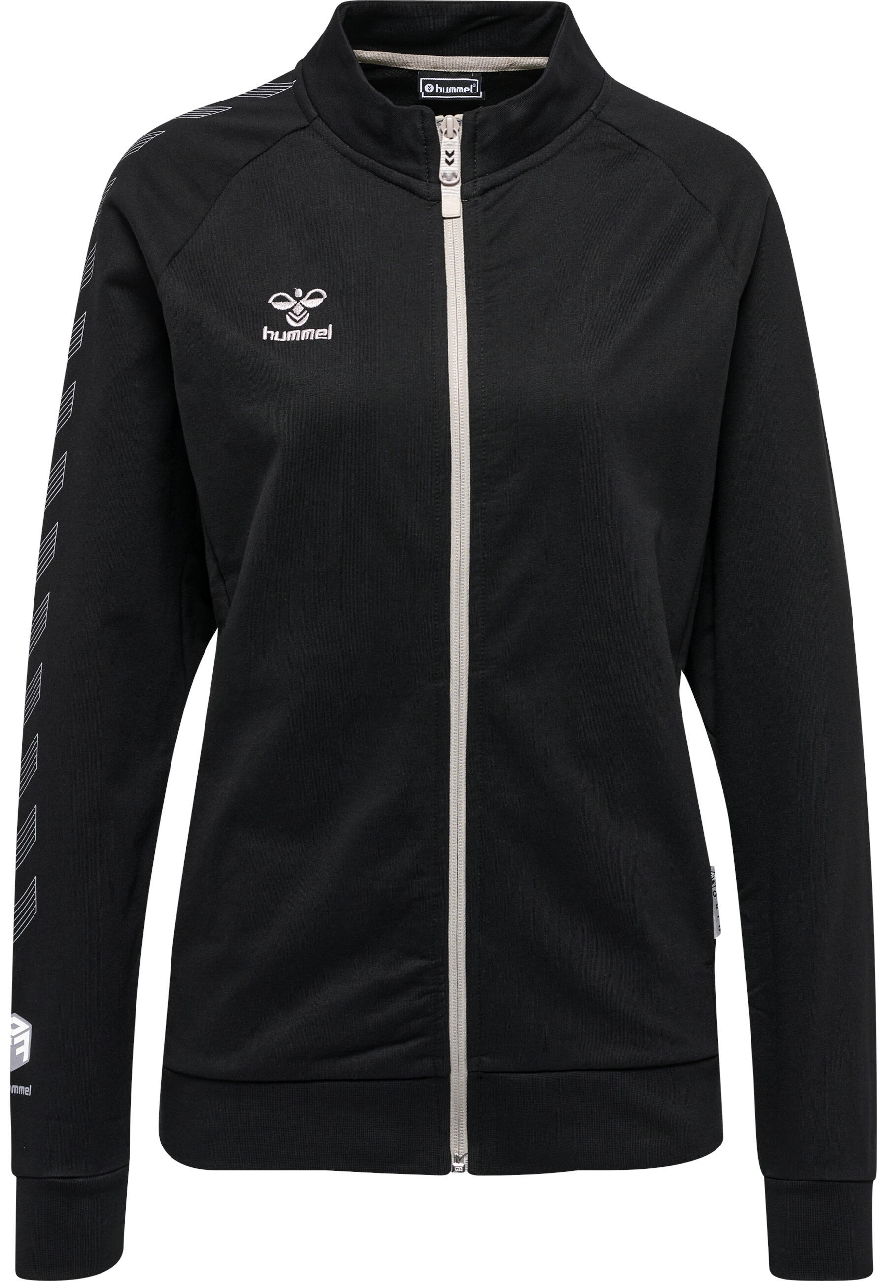 HUMMEL Women's cotton zipped-up tracksuit jacket Hummel Move Grid