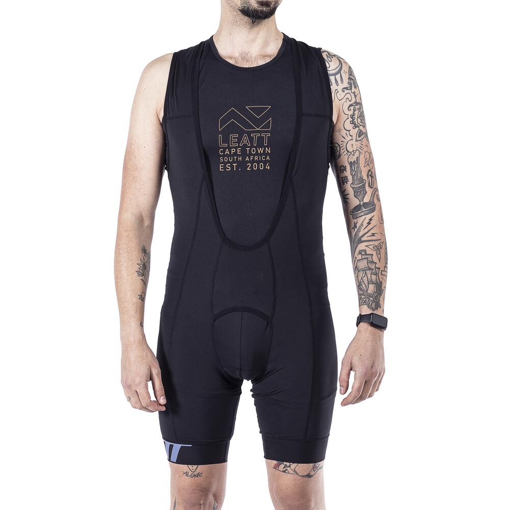 Saloppette Ciclismo Uomo MTB 2.0 Bib Liner Nero 3/6