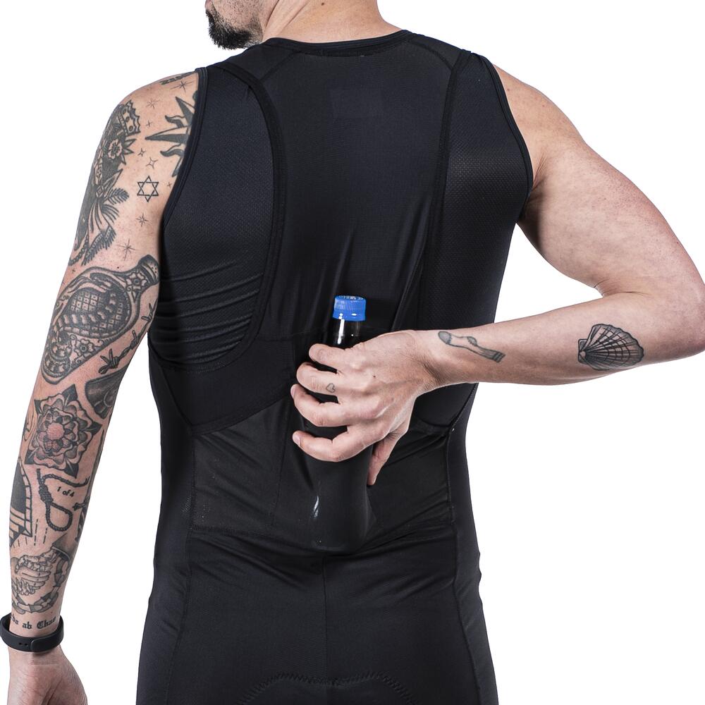Saloppette Ciclismo Uomo MTB 3.0 Bib Liner Nero 5/6
