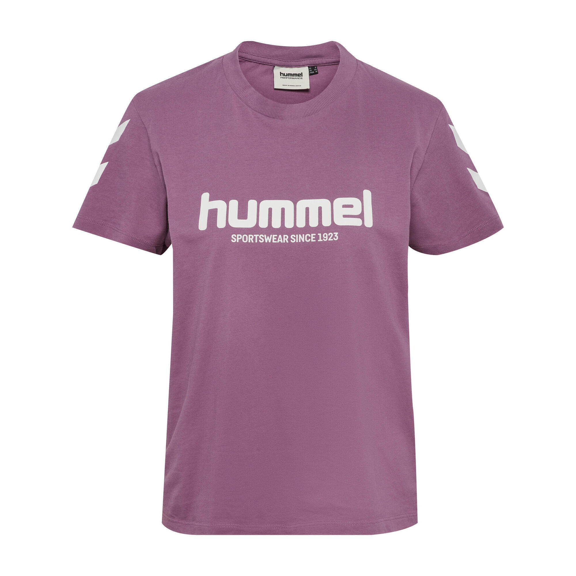 Hummel - Enfiler T-shirt Hmllegacy Mode De Vie Femme Hummel - T-shirt Manches Courtes - Violet - Decathlon
