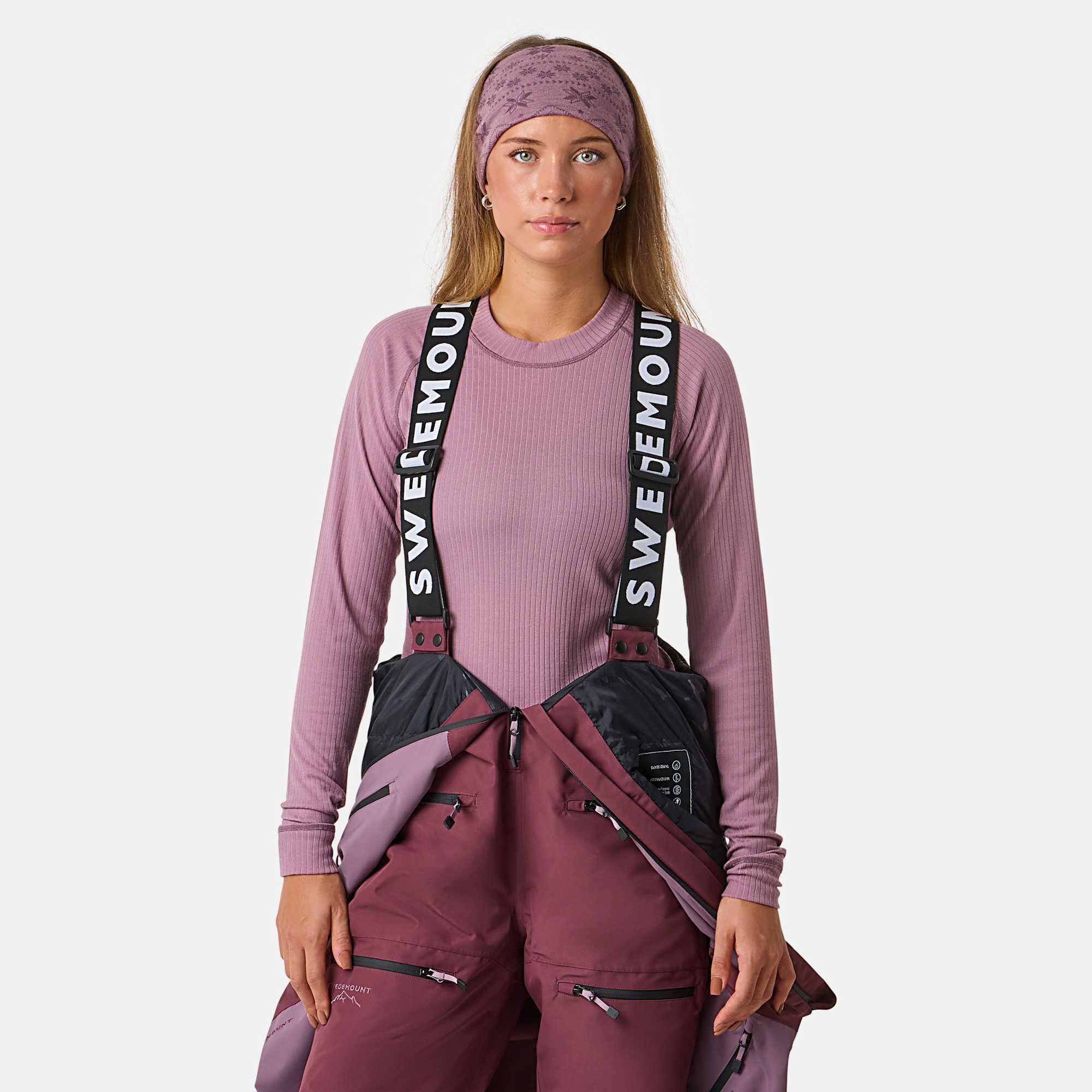 Women skiing winter overall waterproof windproof breathable Freeride II 5/7