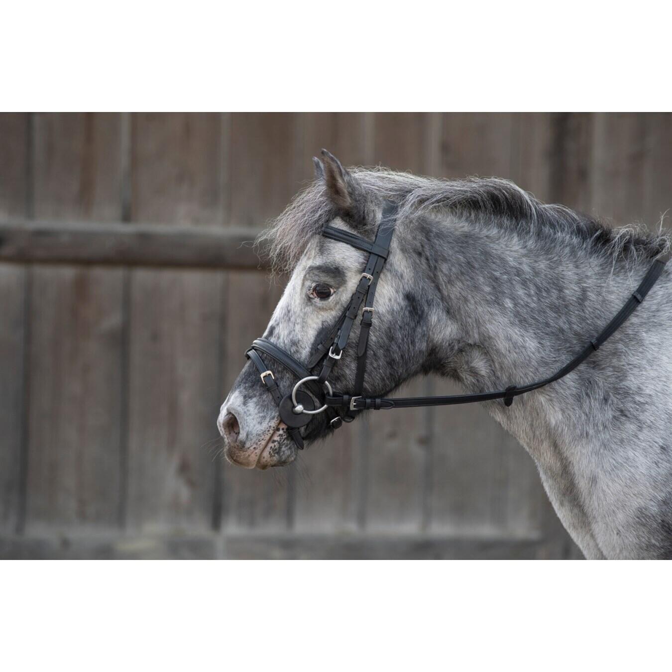 Rondelles de mors pour cheval caoutchouc Covalliero (x2) 2/3