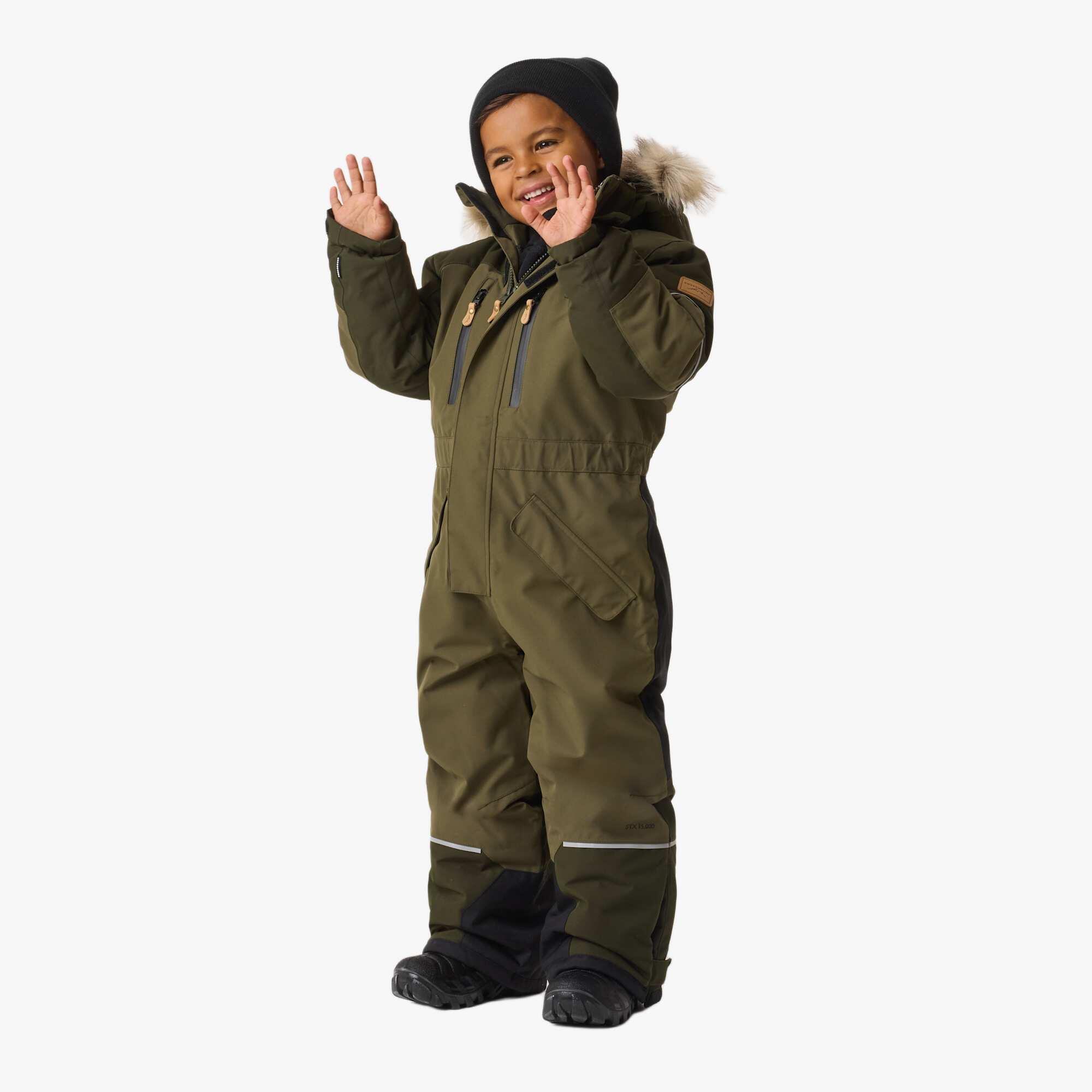 Combinaison de ski junior hiver imperméable coupe-vent respirante Hafjell 3/7