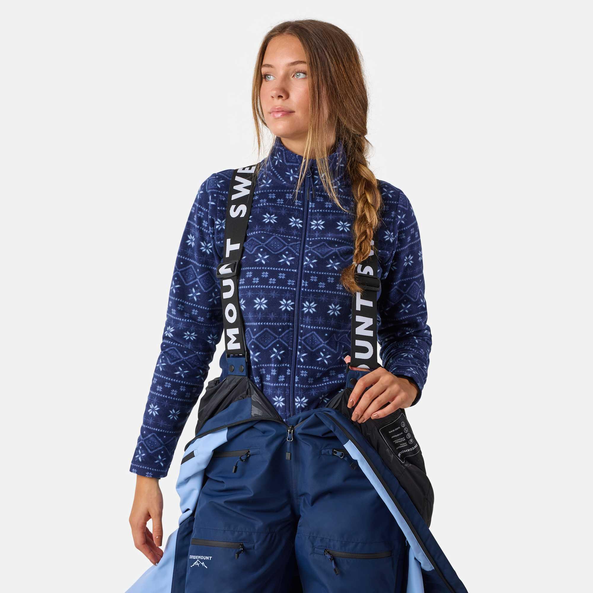 Mono De Invierno Esquí Mujer Impermeable Freeride 5/7