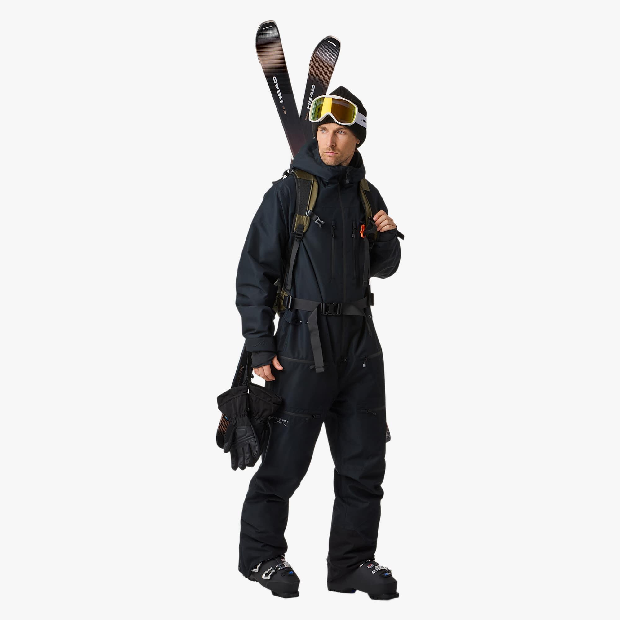 Combinaison D'Hiver Ski Homme Imperméable Freeride 3/9