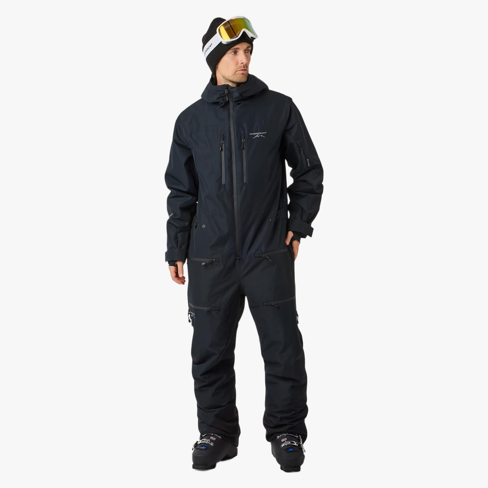 Swedemount - Combinaison De Ski Homme Hiver Imperméable Respirante Freeride Ii - Combinaison De Ski - Noir - Decathlon