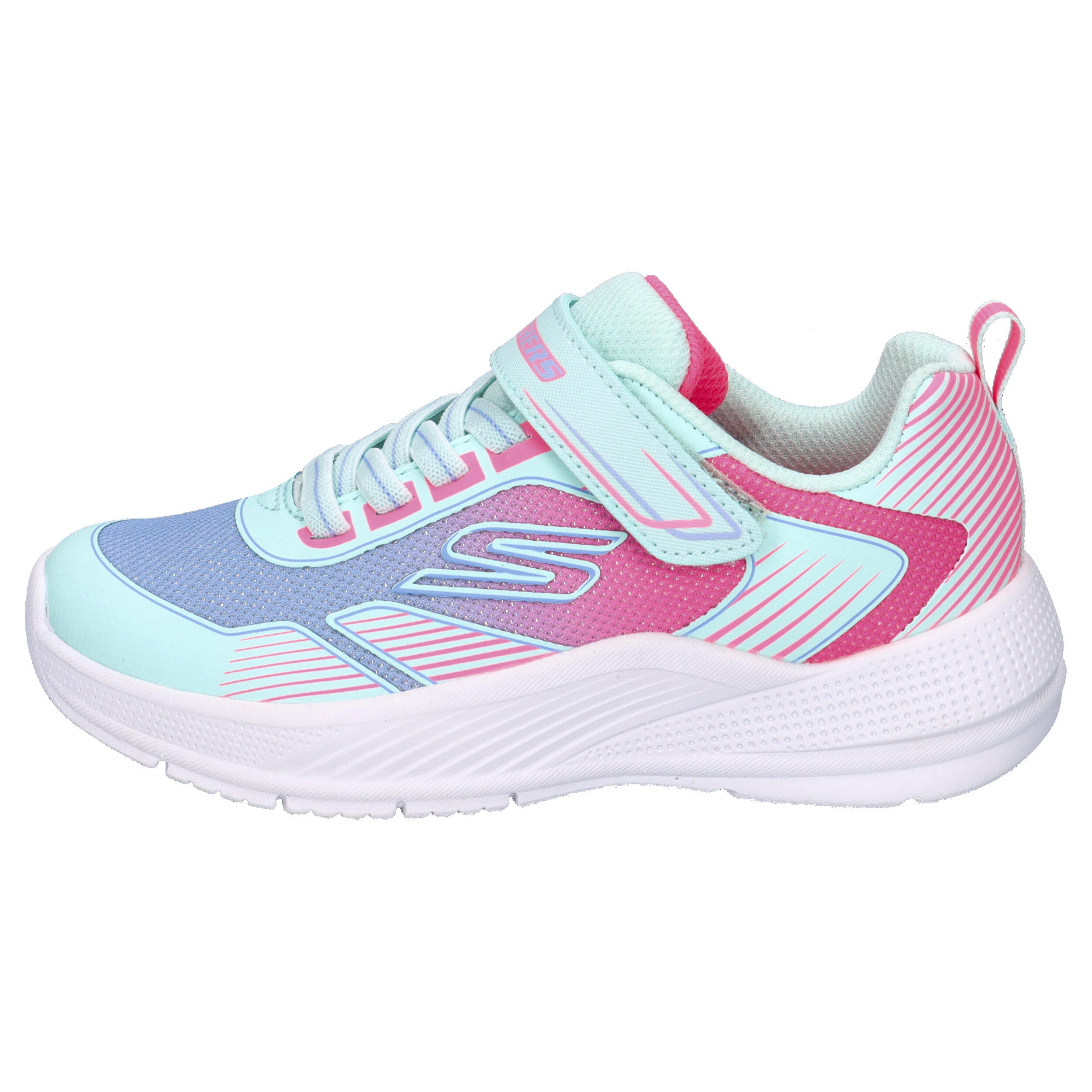 Buty SKECHERS MICROSPEC ADVANCE OASIS POINT Niebieski 10/15