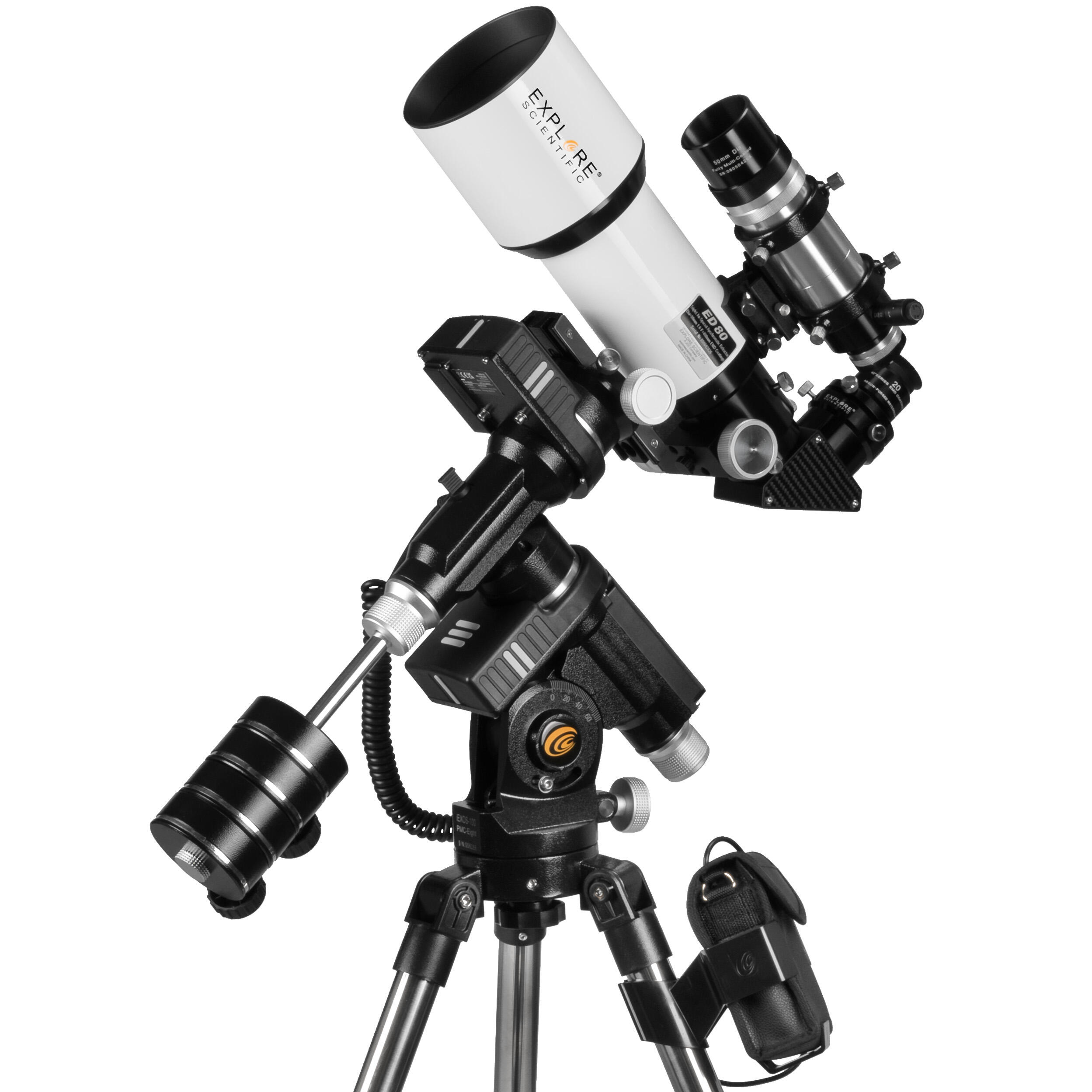 ED80 APO iEXOS-100 PMC-Eight GoTo Set de Telescopio 2/5