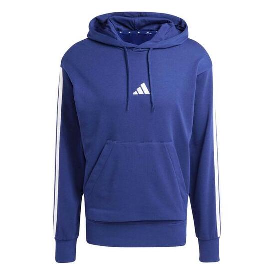Homme adidas Essentials 3-Stripes French Sweat à Capuche Coton