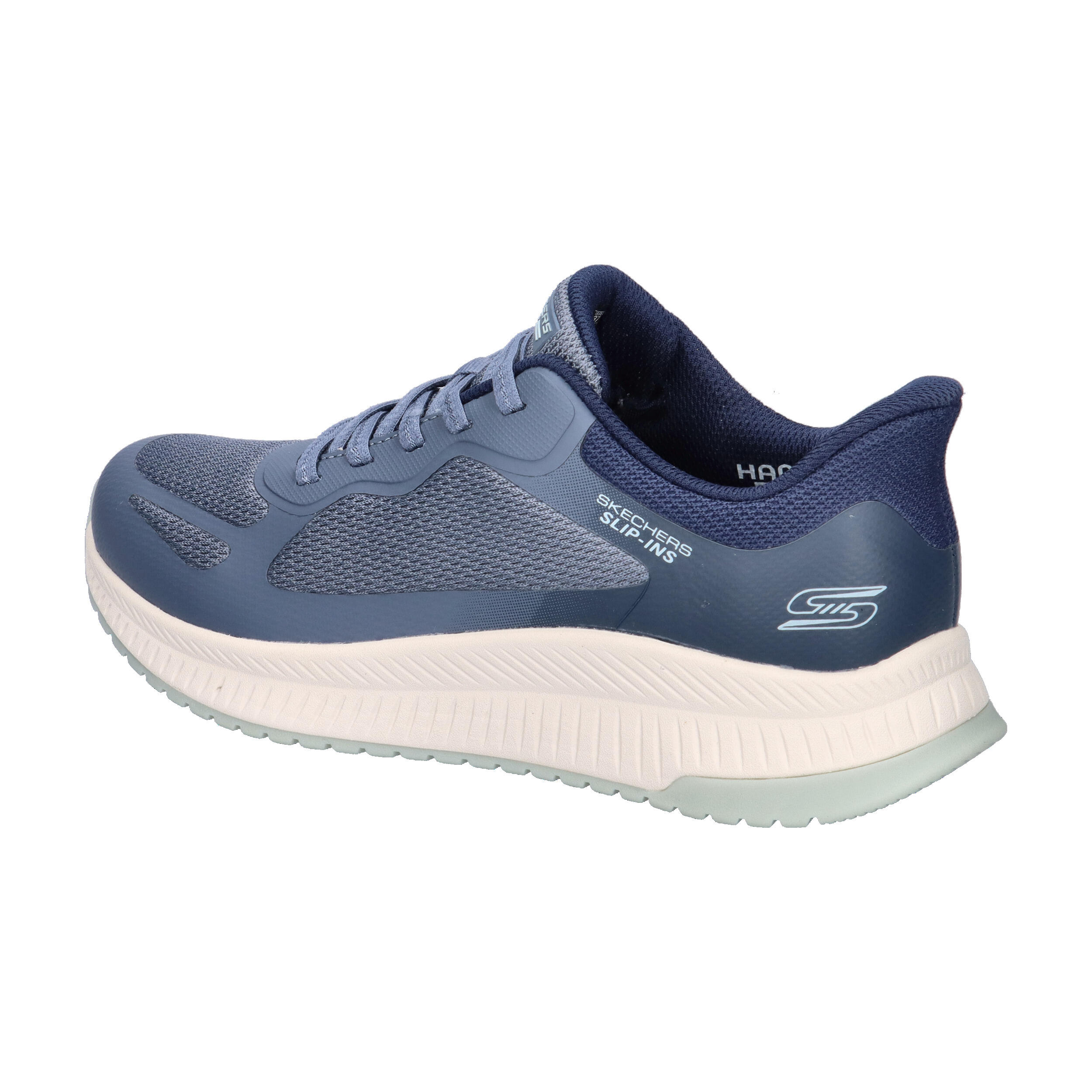 Zapatillas Mujer Skechers Bobs Squad 4 - Staple Look Azul 11/15