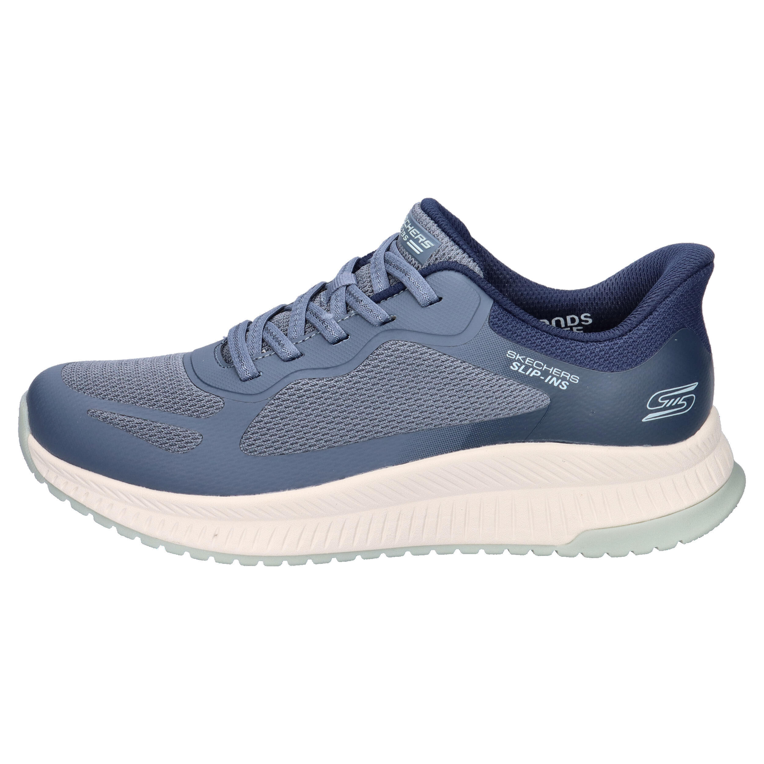 Zapatillas Mujer Skechers Bobs Squad 4 - Staple Look Azul 10/10