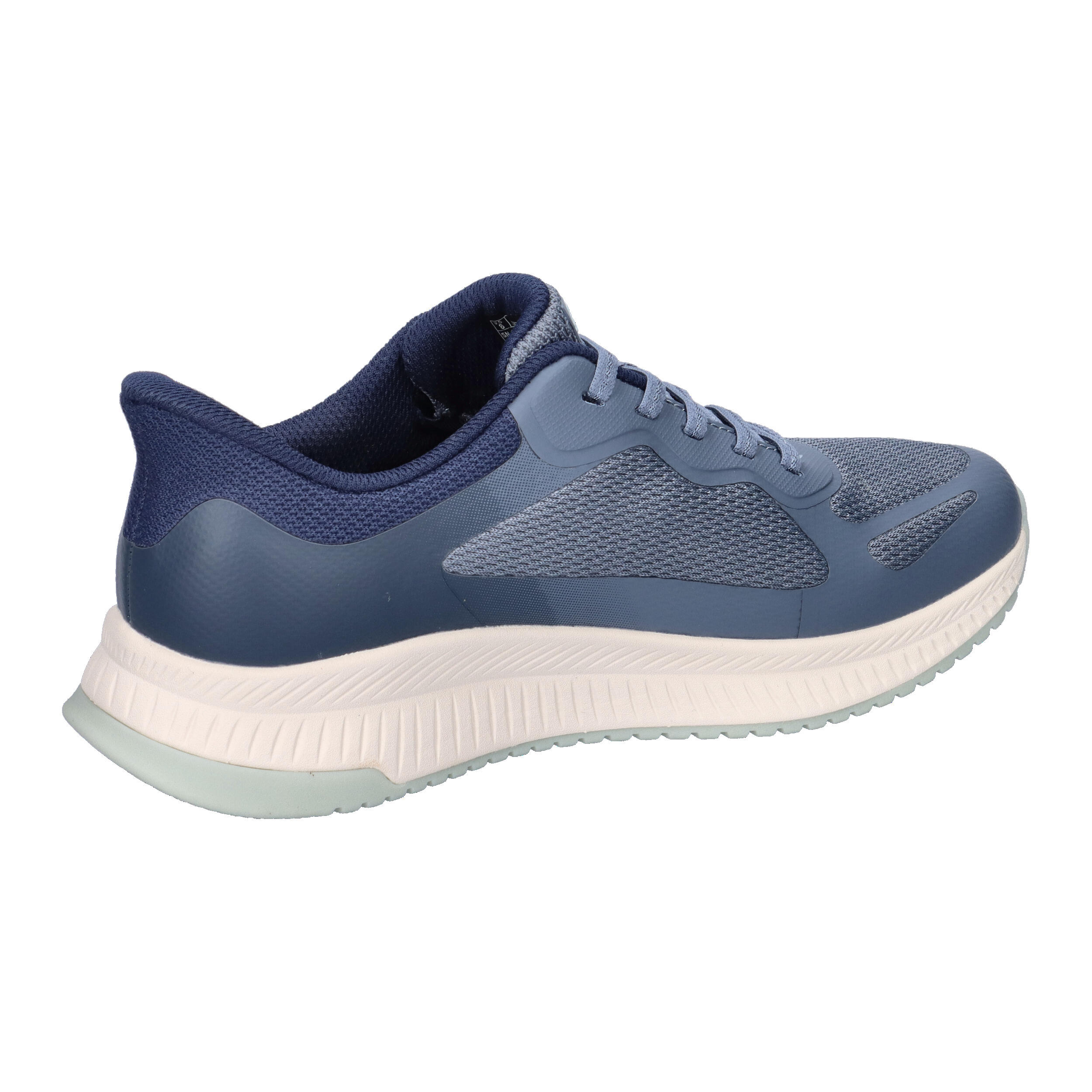 Skechers Damen BOBS Squad 4 Slip-ins Staple Look 117624 BLMT Blue Multi 7/7