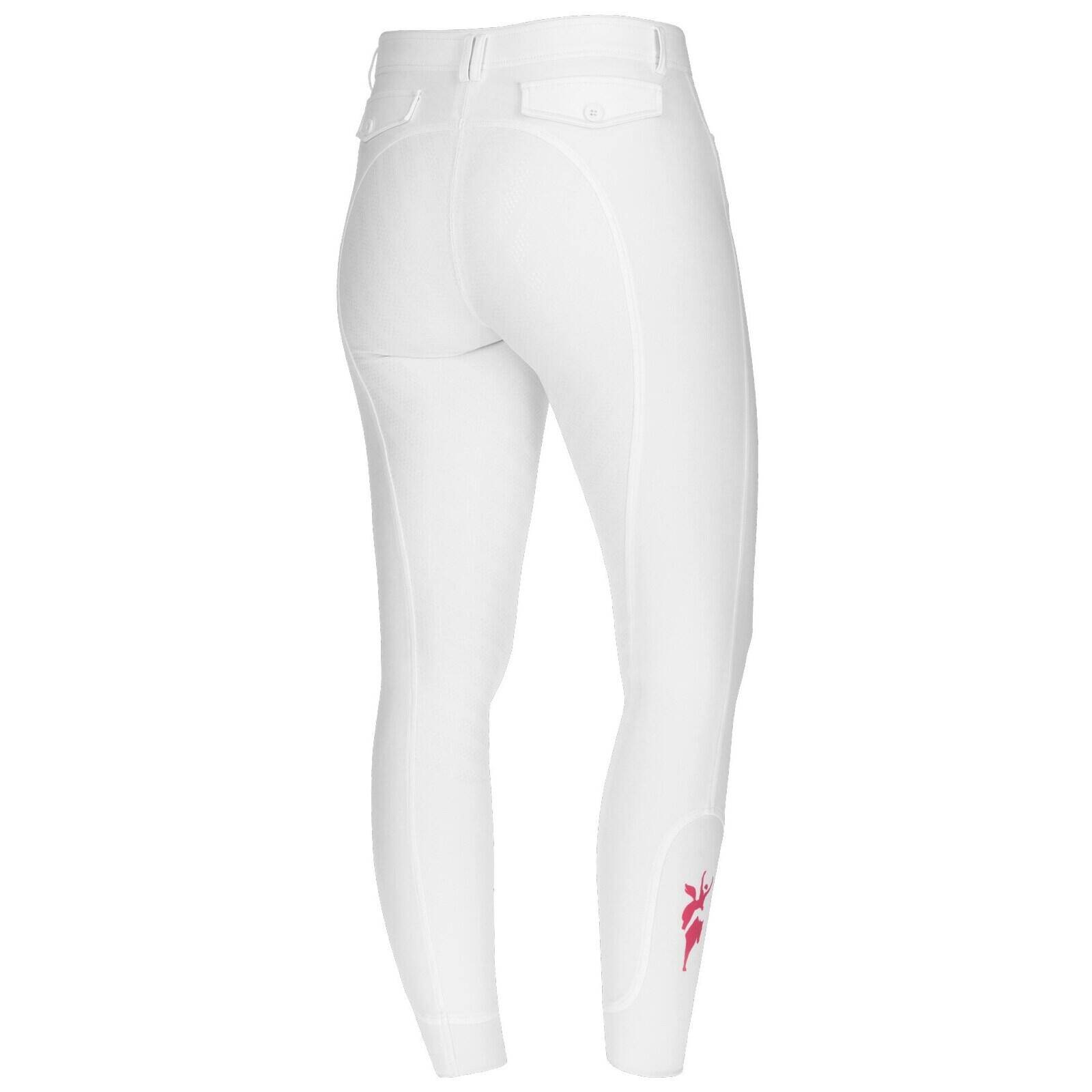 Pantalon équitation à fond intégrale femme Covalliero Janne x PinkRibbon 3/5