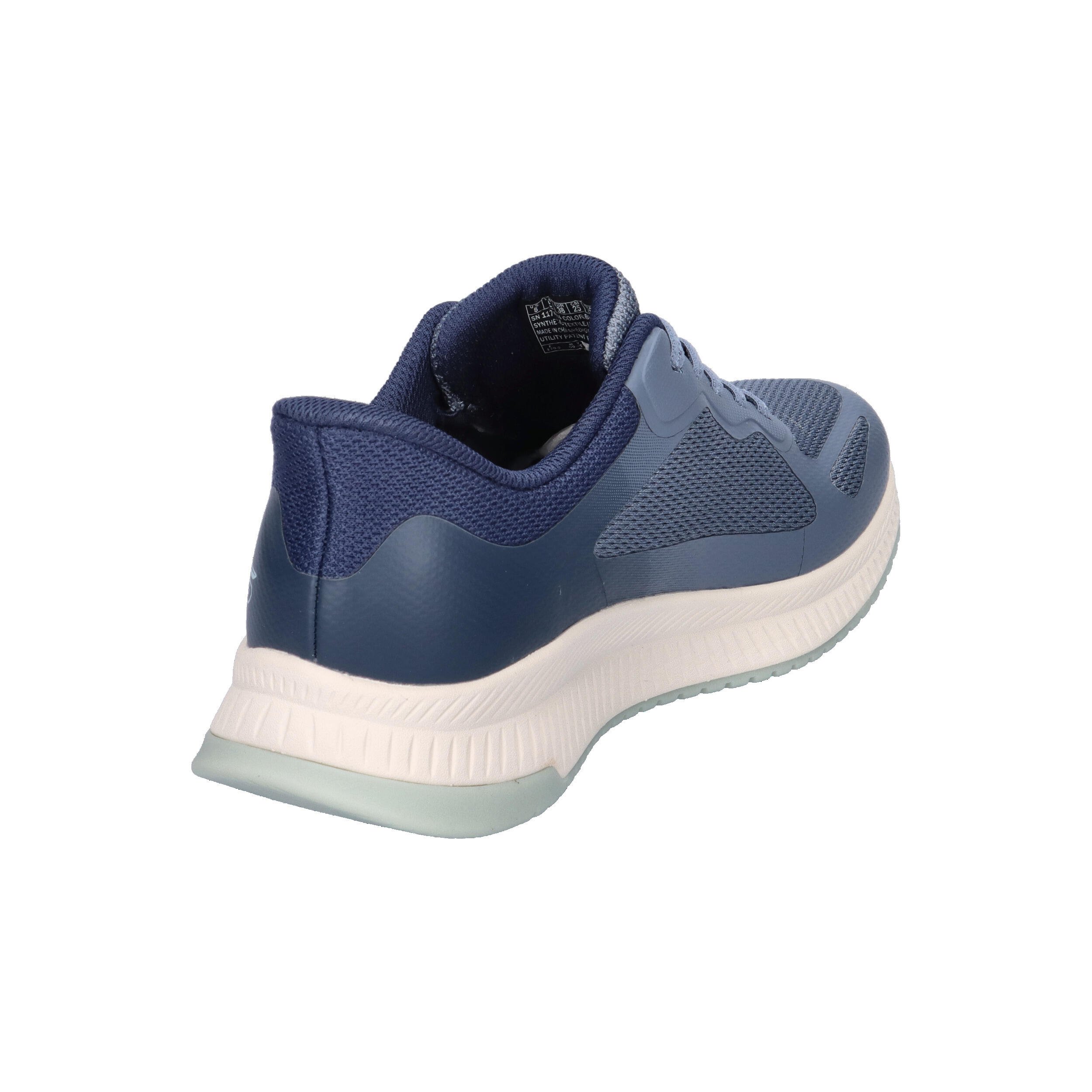 Skechers Damen BOBS Squad 4 Slip-ins Staple Look 117624 BLMT Blue Multi 6/7