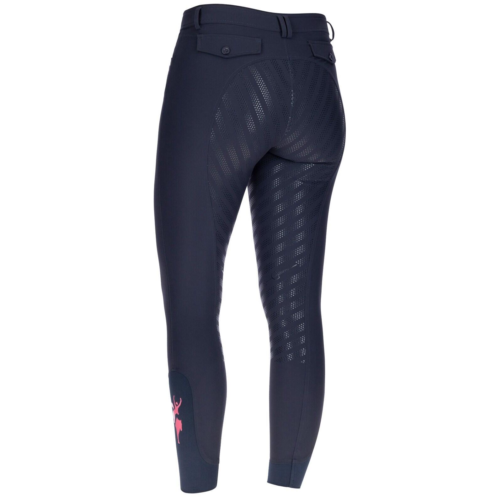 Pantalon équitation à fond intégrale femme Covalliero Janne x PinkRibbon 3/5