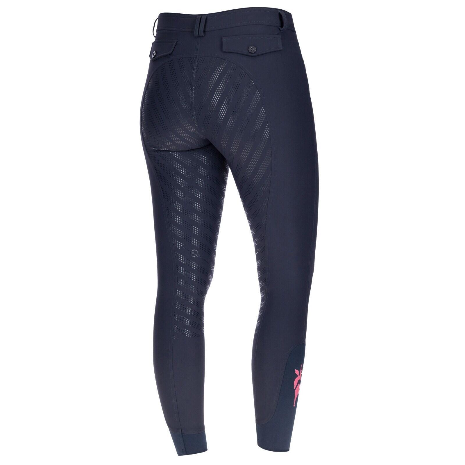 Pantalon équitation à fond intégrale femme Covalliero Janne x PinkRibbon 4/5