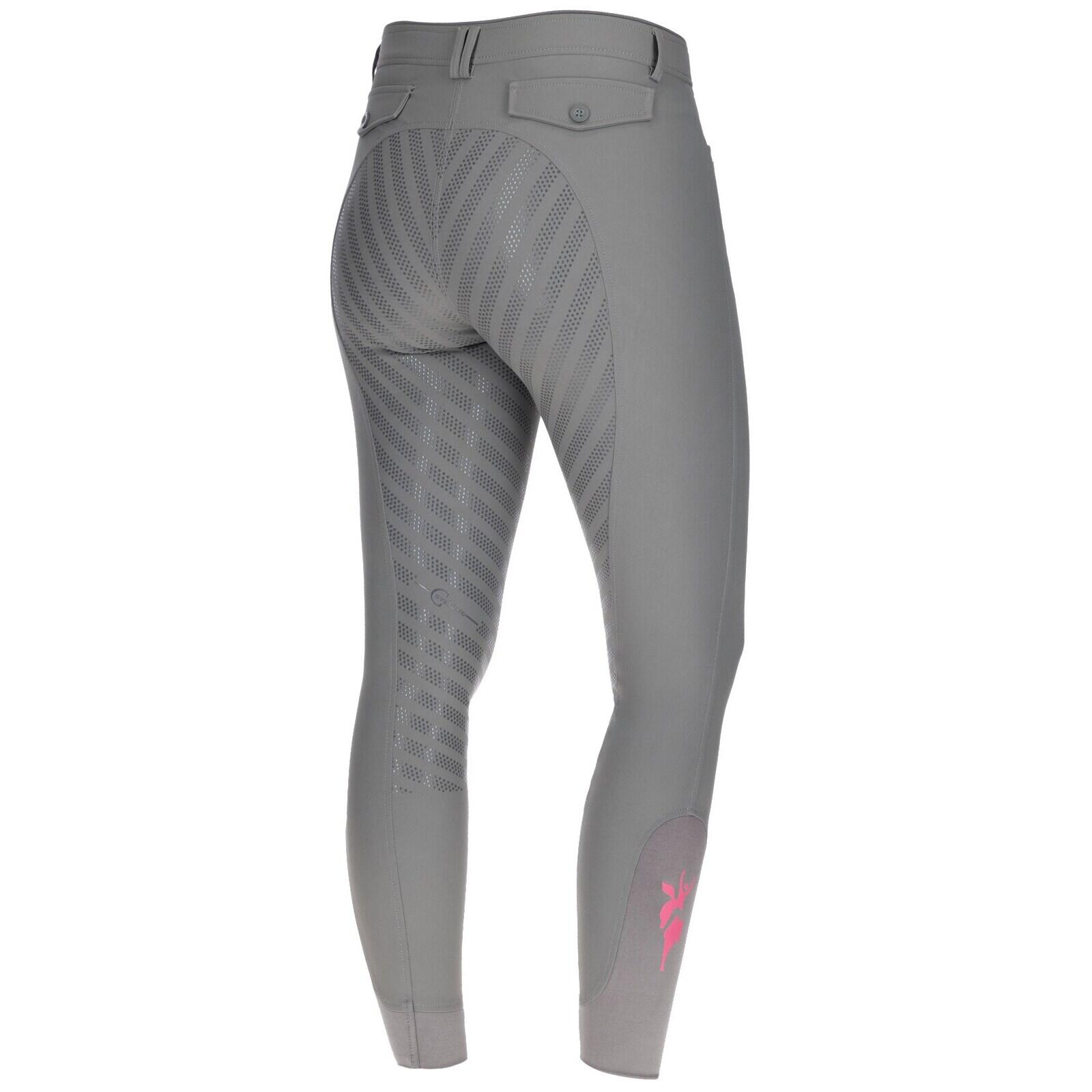 Pantalon équitation à fond intégrale femme Covalliero Janne x PinkRibbon 2/5