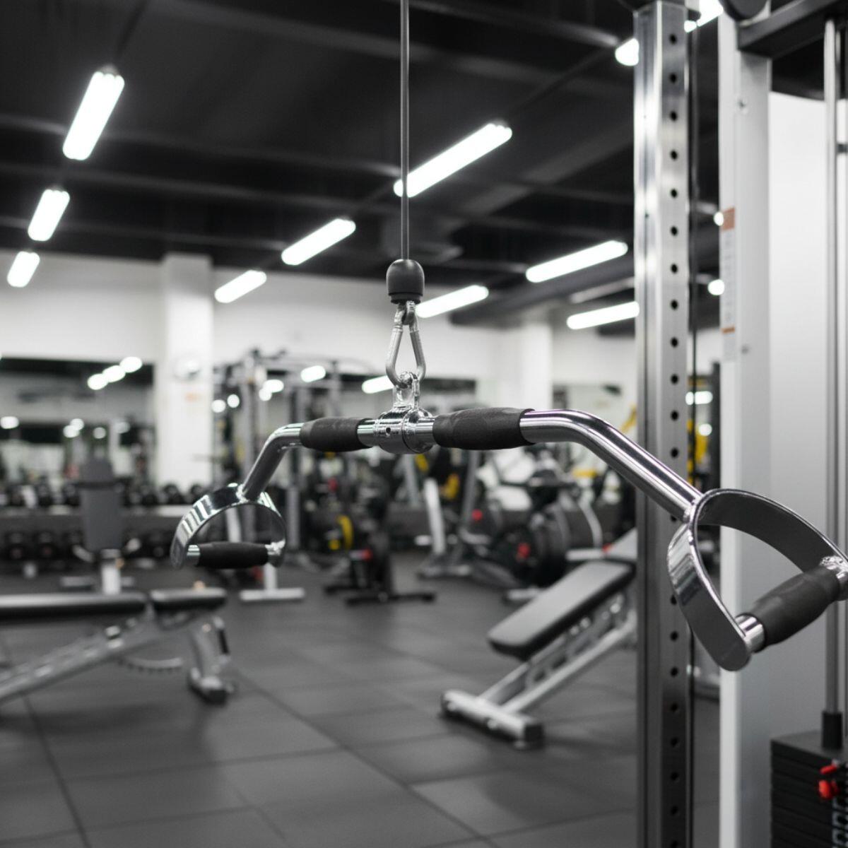 Grande barre arquée pour tirage à la poulie GladiatorFit 2/2