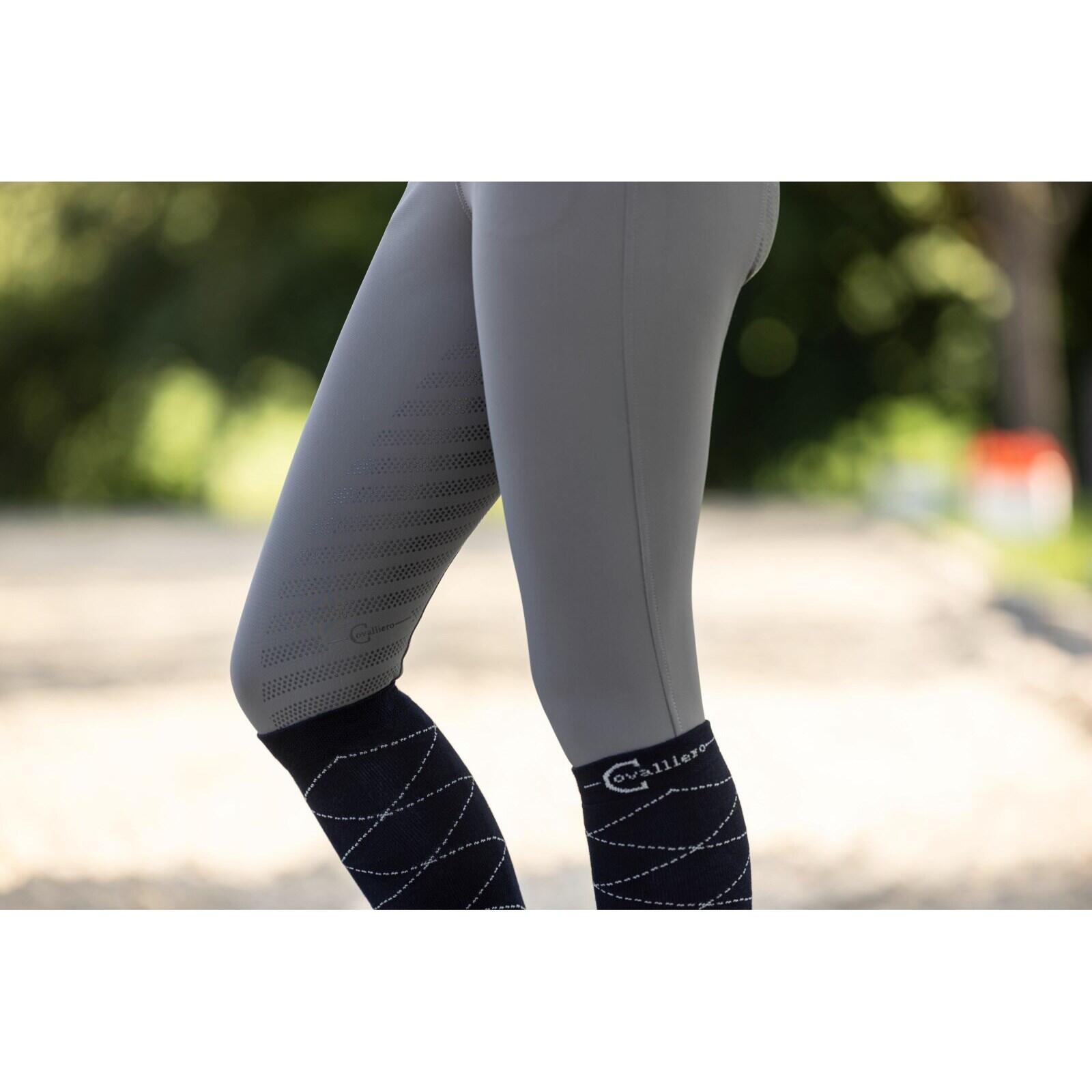 Pantalon équitation à fond intégrale femme Covalliero Janne x PinkRibbon 4/5