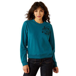 Sweatshirt femme Ariat Essential Sendero West is Best