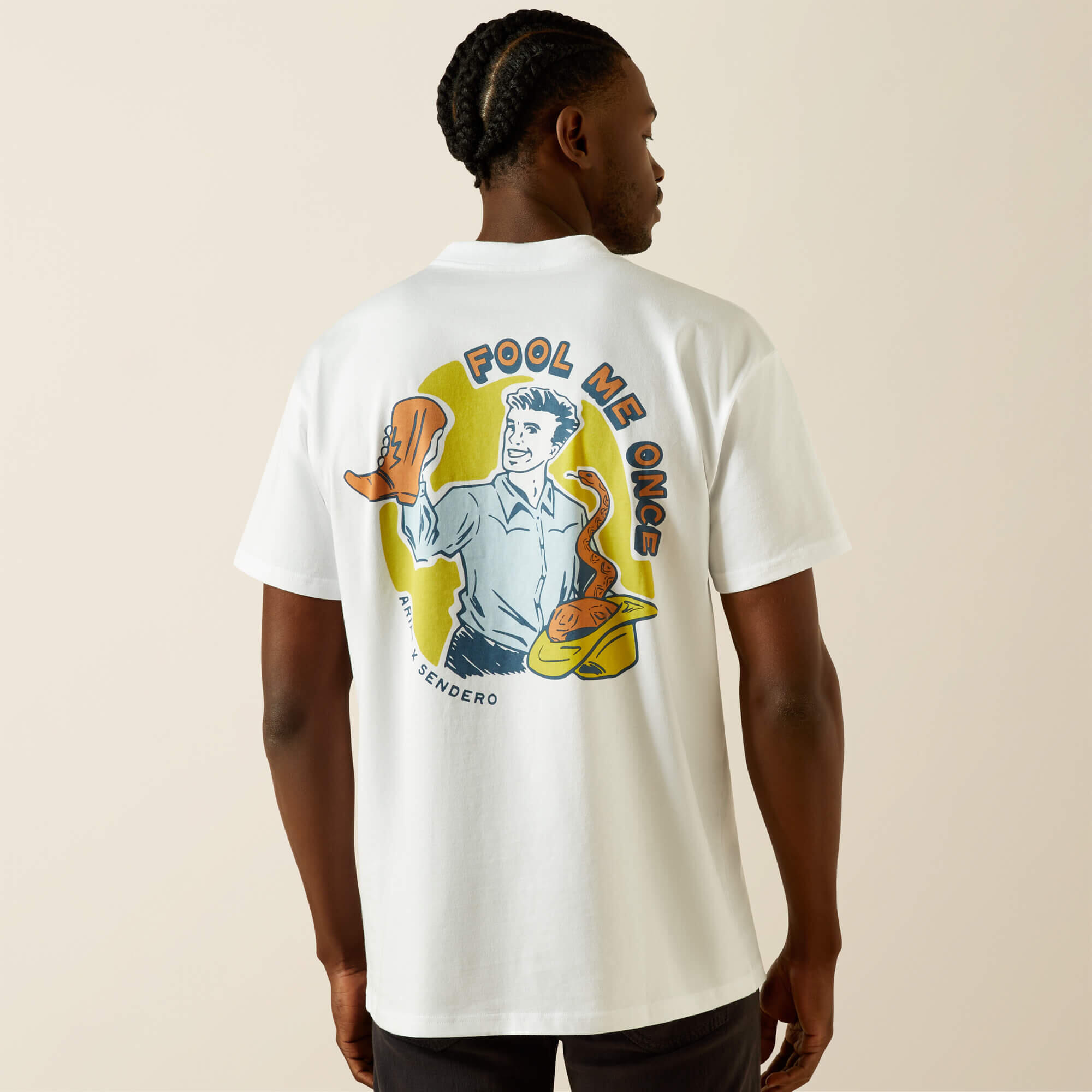 T-shirt Ariat Sendero Fool Me Once 2/7